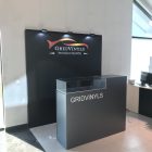 Stagi Group, სტაგი ჯგუფის gridvinyls დაბრენდილი ბანერი და სტენდი