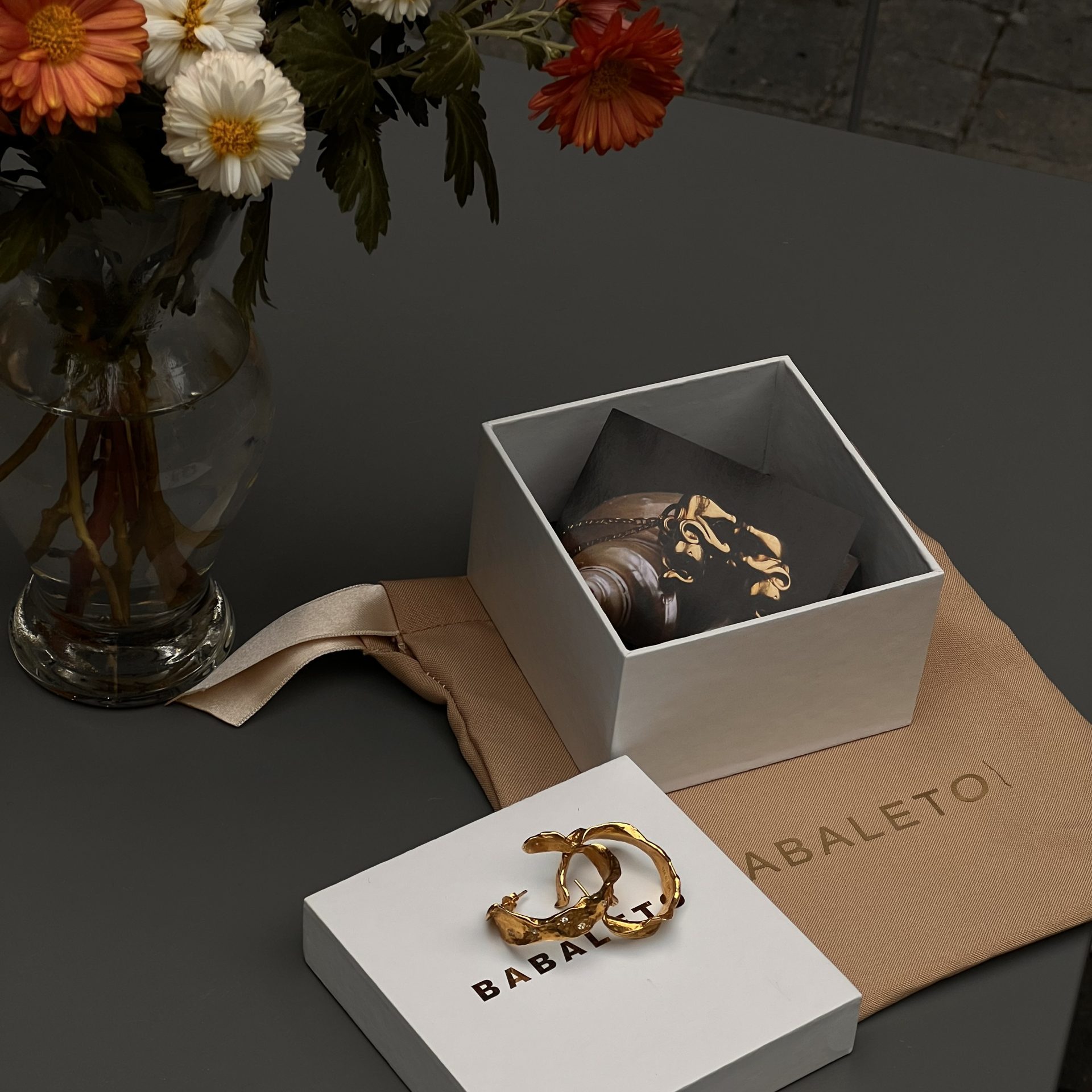 ბაბალეტოს სამკაულის ყუთი